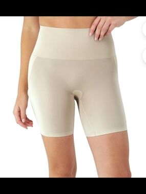 Maidenform NEW Flexees Ultimate Booty Lift Shorty Shapewear FLS093 Tan